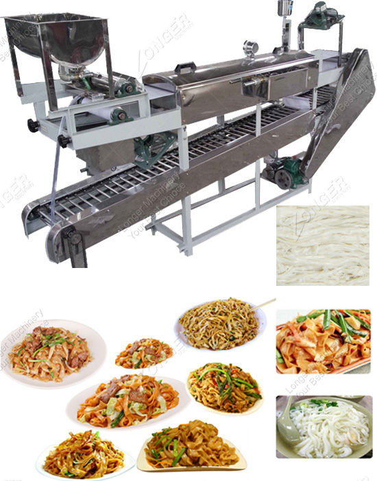 Commercial Steamed Cold Noodle Making and Steaming Machine