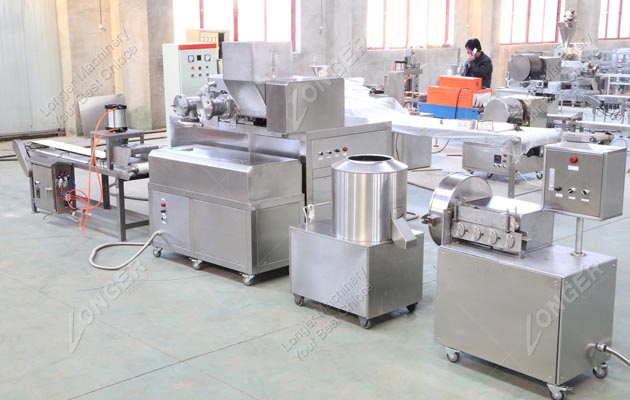 prawn chips production line